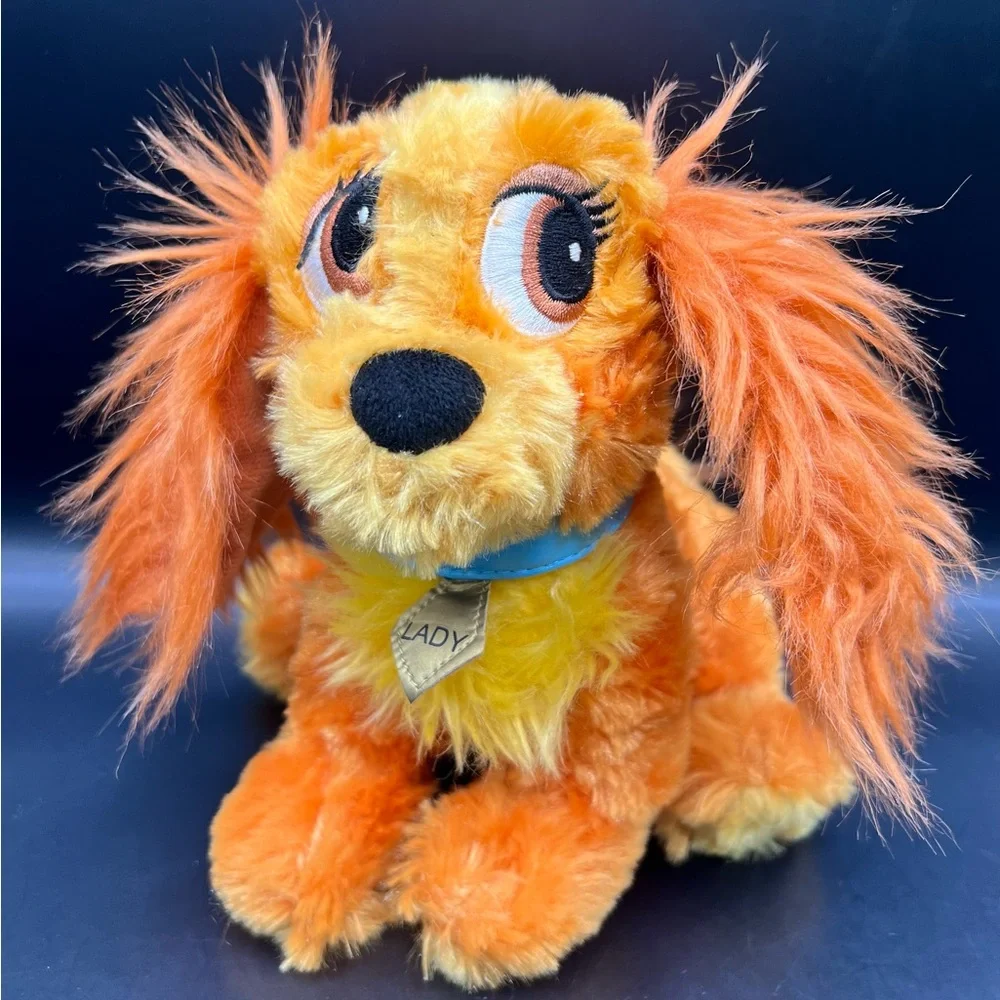 Disney Parks- Lady, Dog Orange and‎ Yellow Plush